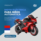 MOTO ELÉCTRICA PARA NIÑOS AUTOMÁTICA